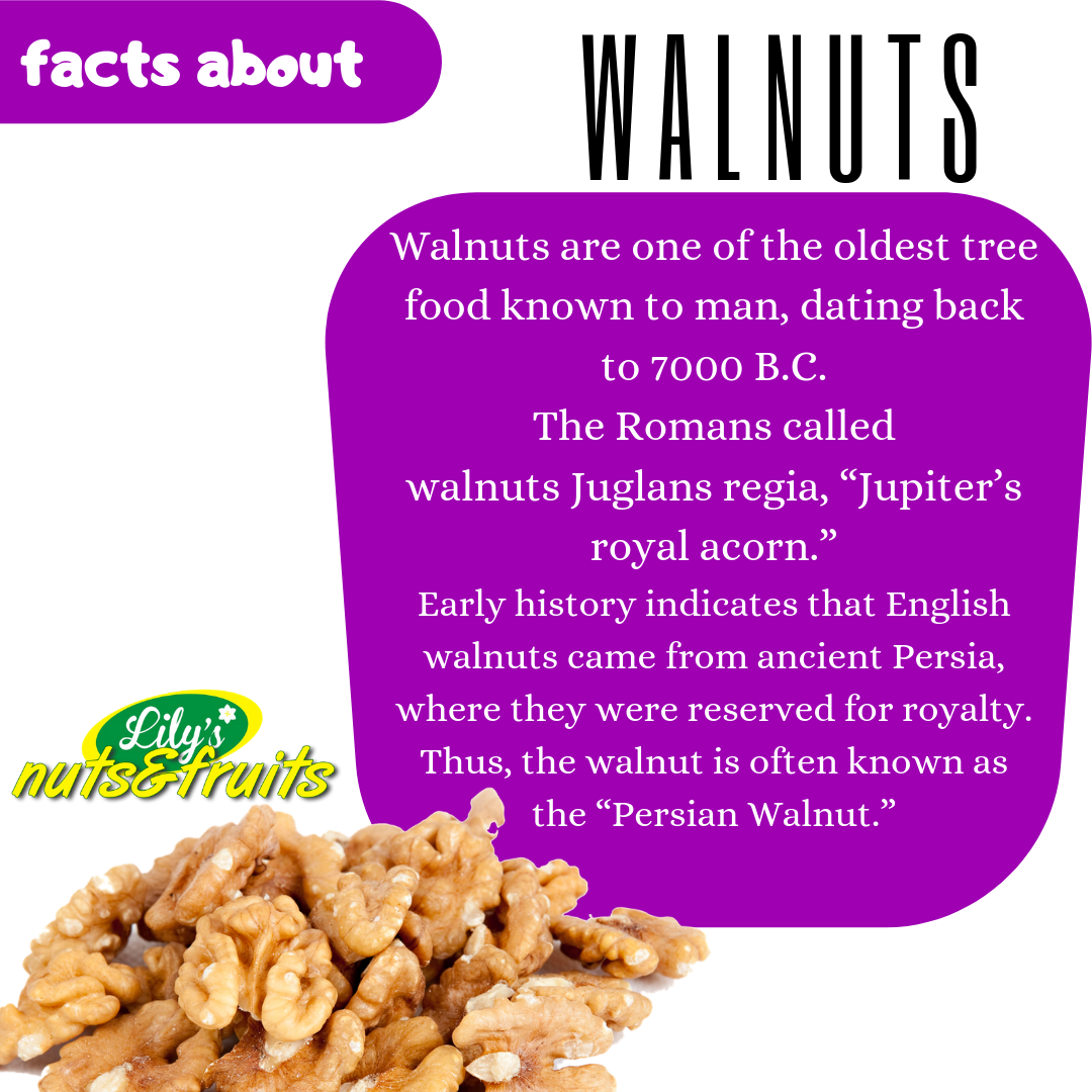 ENGLISH WALNUTS Our raw English exotic walnuts are select
