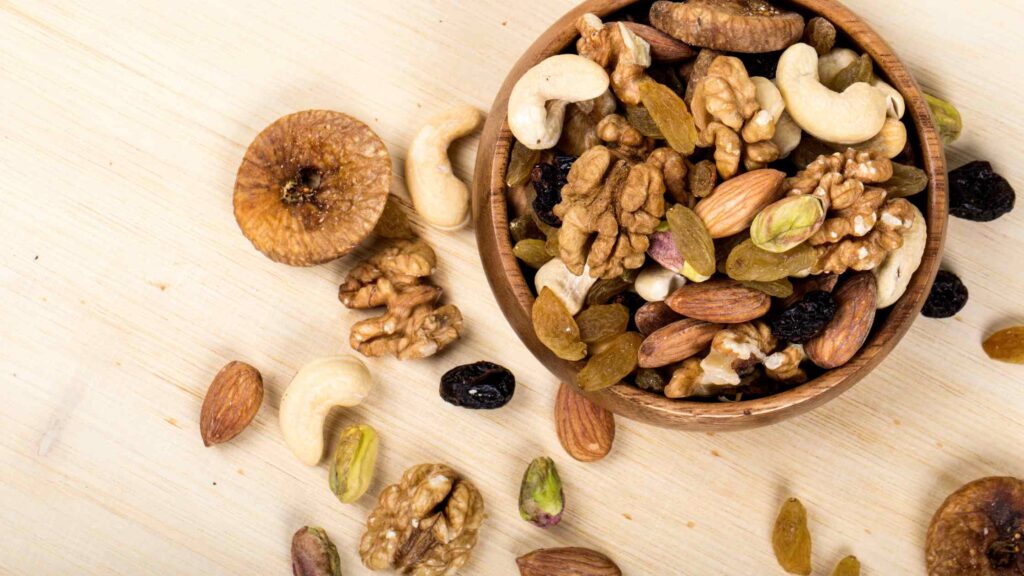 dry fruits are good for weight gain?