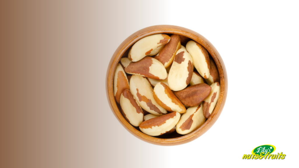Brazil nuts as natural energy foods