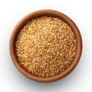 Premium raw fenugreek seeds in a bowl from Exotic Nuts and Fruits