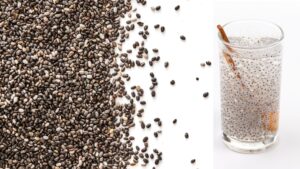 A daily serving of chia seeds, part of the chia seeds benefits portion guide