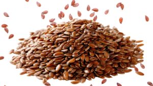 A daily serving of ground flaxseed, part of the flaxseed benefits portion guide